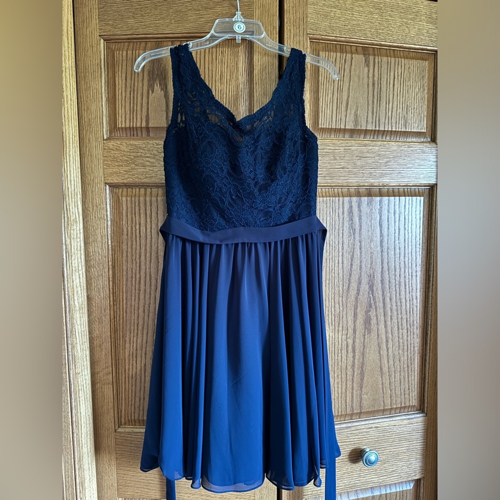 Kennedy blue navy dress